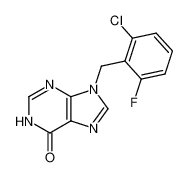 72564-77-3 structure, C12H8ClFN4O