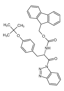 9H-fluoren-9-ylmethyl N-[(2S)-1-(benzotriazol-1-yl)-3-[4-[(2-methylpropan-2-yl)oxy]phenyl]-1-oxopropan-2-yl]carbamate