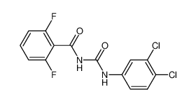 N-[(3,4-dichlorophenyl)carbamoyl]-2,6-difluorobenzamide 35377-47-0