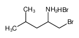 1-溴-4-甲基-2-戊胺氢溴酸盐(1:1)