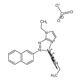 683240-28-0 structure, C30H30AgClN8O4++