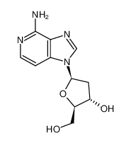 1-(2-脱氧-beta-D-赤式-呋喃戊糖基)-1H-咪唑并[4,5-c]吡啶-4-胺