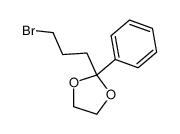 2-(3-bromo-propyl)-2-phenyl-[1,3]dioxolane 100388-04-3