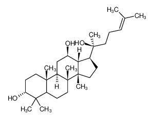 (3alpha,12beta)-达马-24-烯-3,12,20-三醇