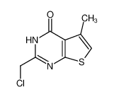 2-(氯甲基)-5-甲基噻吩[2,3-D]嘧啶-4(3H)-酮