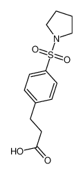 3-[4-(吡咯烷-1-基磺酰基)苯基]丙酸