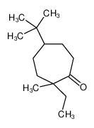5-tert-butyl-2-ethyl-2-methylcycloheptan-1-one 82126-53-2