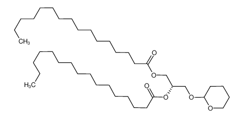 30334-70-4 (2S)-3-((tetrahydro-2H-pyran-2-yl)oxy)propane-1,2-diyl dipalmitate