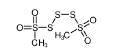 60411-21-4 (methylsulfonyltrisulfanyl)sulfonylmethane