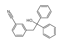 3-(2-hydroxy-2,2-diphenylethyl)benzonitrile 59483-74-8