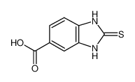 2-sulfanylidene-1,3-dihydrobenzimidazole-5-carboxylic acid 58089-25-1