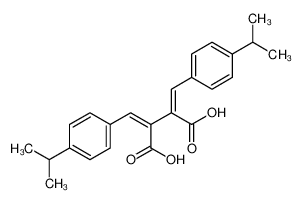62579-39-9 2,3-bis[(4-propan-2-ylphenyl)methylidene]butanedioic acid