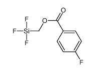 trifluorosilylmethyl 4-fluorobenzoate 76240-91-0