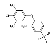 3-氨基-4-(4-氯-3,5-二甲基苯氧基)三氟甲苯
