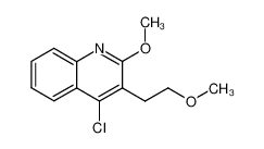 4-Chloro-2-methoxy-3(2'-methoxyethyl)quinoline 115881-38-4