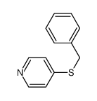 4-benzylsulfanylpyridine 51290-78-9