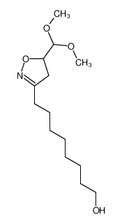 8-[5-(dimethoxymethyl)-4,5-dihydro-1,2-oxazol-3-yl]octan-1-ol 88911-43-7