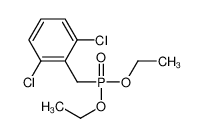 1,3-dichloro-2-(diethoxyphosphorylmethyl)benzene 63909-56-8