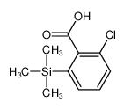 2-chloro-6-trimethylsilylbenzoic acid 150079-25-7