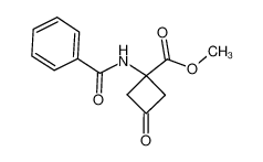 1-[N-(benzoyl)amino]-3-oxocyclobutanecarboxylic acid methyl ester 1147300-16-0