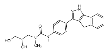 268563-80-0 structure, C21H22N4O3