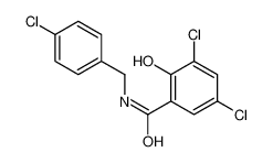 3,5-dichloro-N-[(4-chlorophenyl)methyl]-2-hydroxybenzamide 610320-53-1
