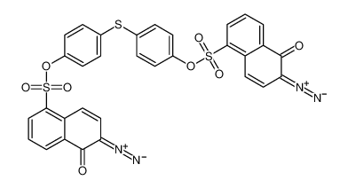 2-diazonio-5-[4-[4-(6-diazonio-5-oxidonaphthalen-1-yl)sulfonyloxyphenyl]sulfanylphenoxy]sulfonylnaphthalen-1-olate 68901-24-6