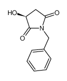 (S)-1-Benzyl-3-hydroxypyrrolidine-2,5-dione 101469-91-4