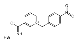 1-[(4-nitrophenyl)methyl]pyridin-1-ium-3-carboxamide,bromide 19432-56-5
