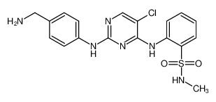 1809947-04-3 structure, C18H19ClN6O2S
