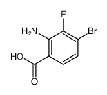 2-amino-4-bromo-3-fluorobenzoic acid 1416013-62-1