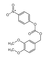 (3,4-dimethoxyphenyl)methyl (4-nitrophenyl) carbonate 31558-54-0