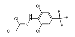 N'-(2,6-dichloro-4-trifluoromethylphenyl)-chloroacetohydrazonoyl chloride 288066-46-6