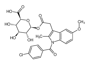 吲哚美辛酰基-beta-D-葡糖苷酸