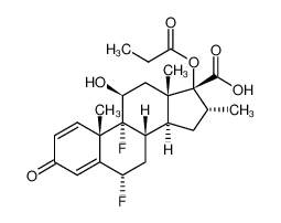 (6a,11b,16a,17a)-6,9-二氟-11-羟基-16-甲基-3-氧代-17-(丙酰氧基)雄甾-1,4-二烯-17-羧酸