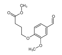 methyl 4-(4-formyl-2-methoxyphenoxy)butanoate 176375-41-0