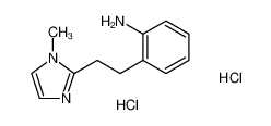 {2-[2-(1-Methyl-1H-imidazol-2-yl)ethyl]phenyl}-amine dihydrochloride 1185300-19-9