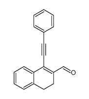 1-(2-phenylethynyl)-3,4-dihydronaphthalene-2-carbaldehyde 183859-96-3
