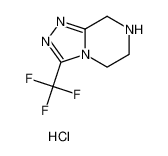 3-(Trifluoromethyl)-5,6,7,8-tetrahydro-1,2,4-triazolo[4,3-a]pyrazine Hydrochloride 762240-92-6