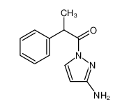 1-(3-amino-1H-pyrazol-1-yl)-2-phenylpropan-1-one 1268613-66-6