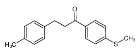 3-(4-methylphenyl)-1-(4-methylsulfanylphenyl)propan-1-one 898768-67-7