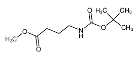 methyl 4-((tert-butoxycarbonyl)amino)butanoate 85909-04-2