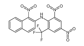 N-[2,4-dinitro-6-(trifluoromethyl)phenyl]-1-nitronaphthalen-2-amine 88965-43-9