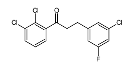 3-(3-氯-5-氟苯基)-1-(2,3-二氯苯基)-1-丙酮