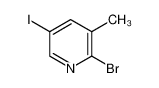 2-Bromo-5-iodo-3-methylpyridine 65550-78-9