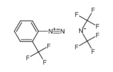 2-(trifluoromethyl)benzenediazonium bis(trifluoromethyl)amide 1316231-59-0