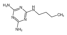 2,4-二氨基-6-丁基氨基-1,3,5-三嗪图片