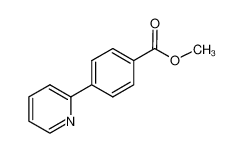 methyl 4-pyridin-2-ylbenzoate 98061-21-3