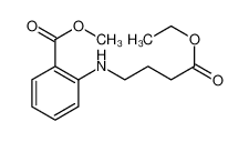 methyl 2-[(4-ethoxy-4-oxobutyl)amino]benzoate 27126-43-8