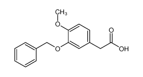 (3-苄氧基-4-甲氧基-苯基)乙酸